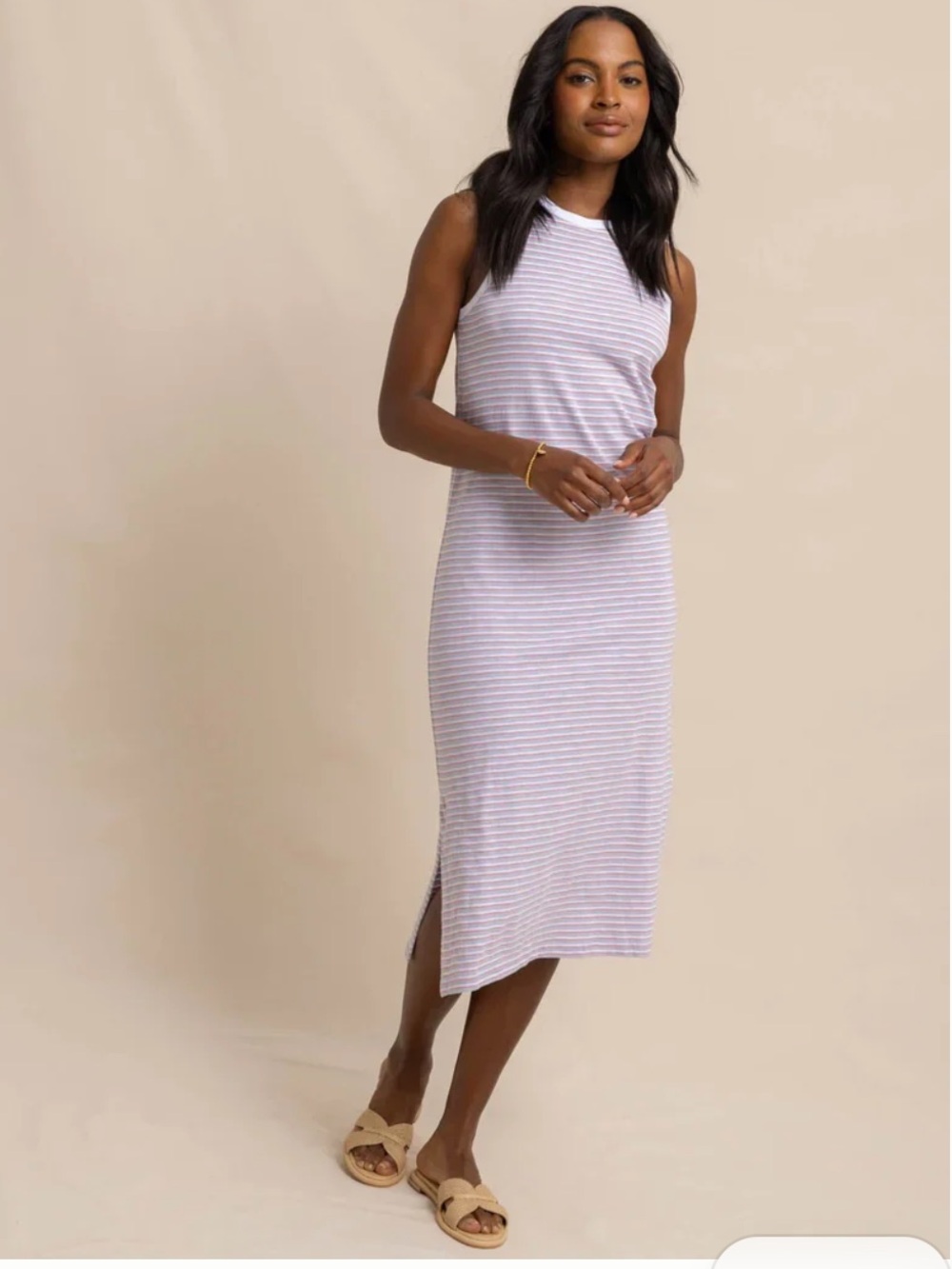 NWT SOUTHERN TIDE SUN FARER MIDI DRESS MSRP $98